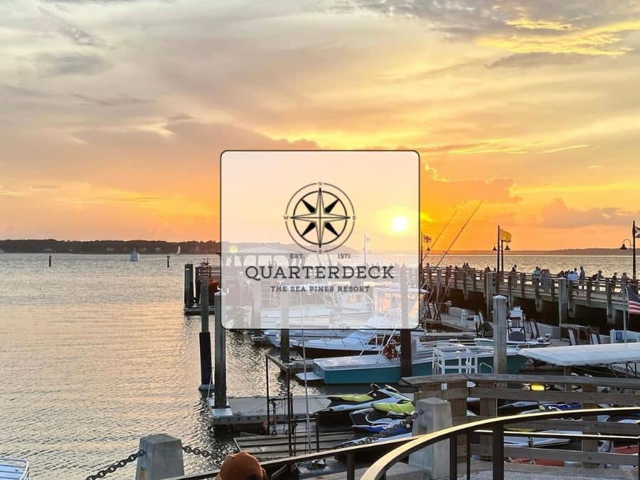 Quarterdeck patio with Harbour Town Lighthouse view