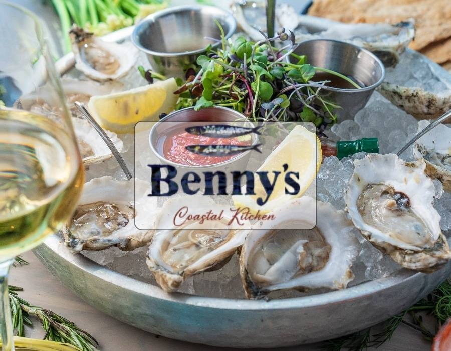 Benny's Coastal Kitchen raw oyster on hilton head