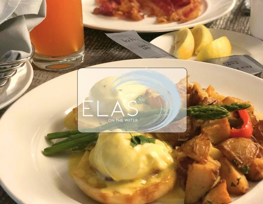 Ela's On The Water brunch on hilton head