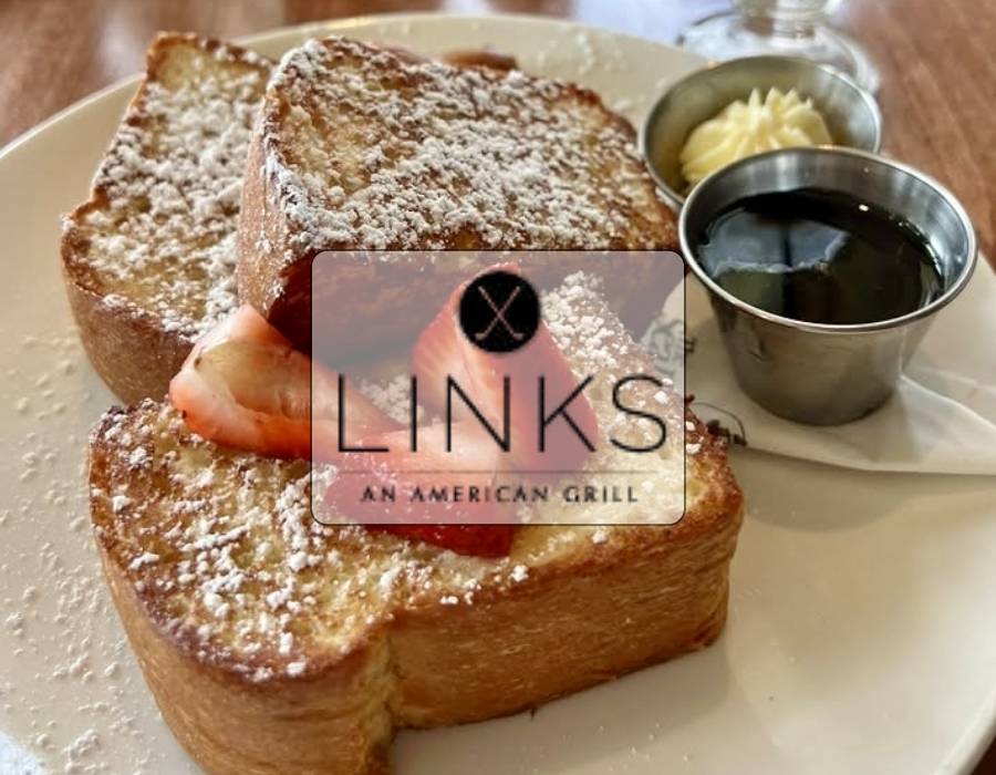 Links an American Grill mother's day brunch on hilton head