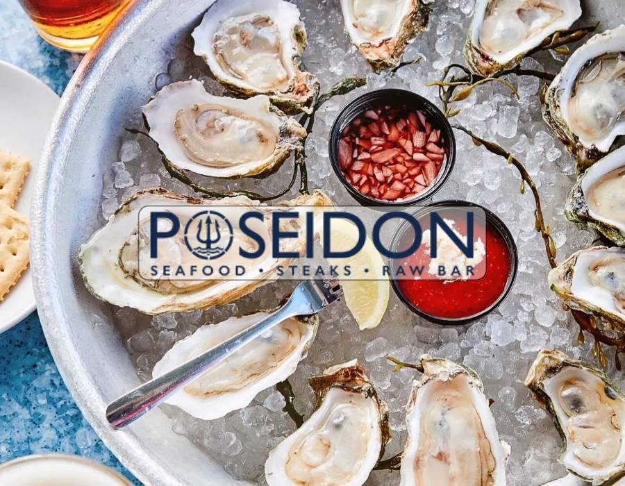 Poseidon raw oyster on hilton head