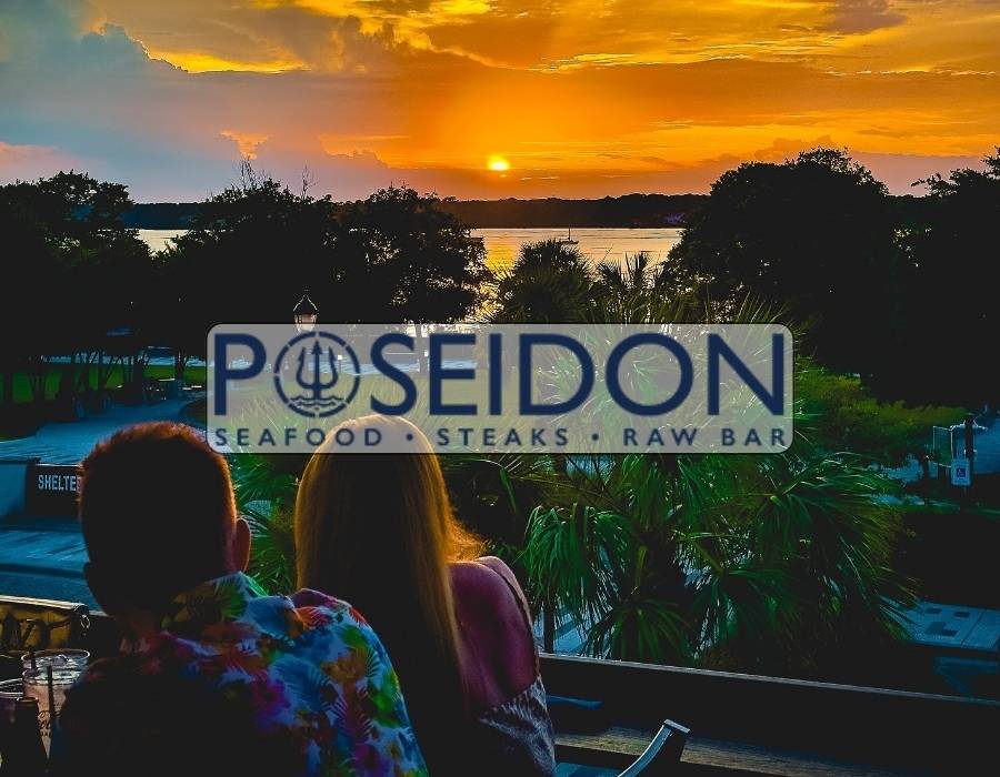 Poseidon valentines day waterfront dining