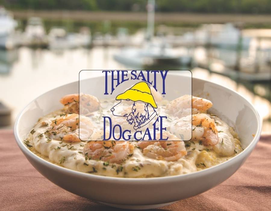 The Salty Dog Cafe shrimp and grits on hilton head