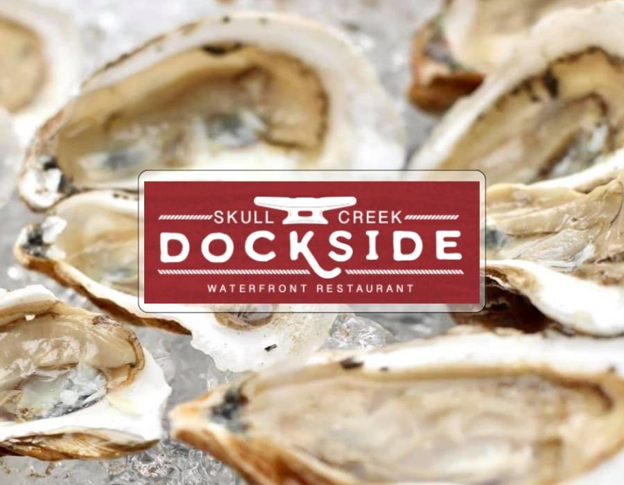 Skull Creek Dockside raw oyster on hilton head
