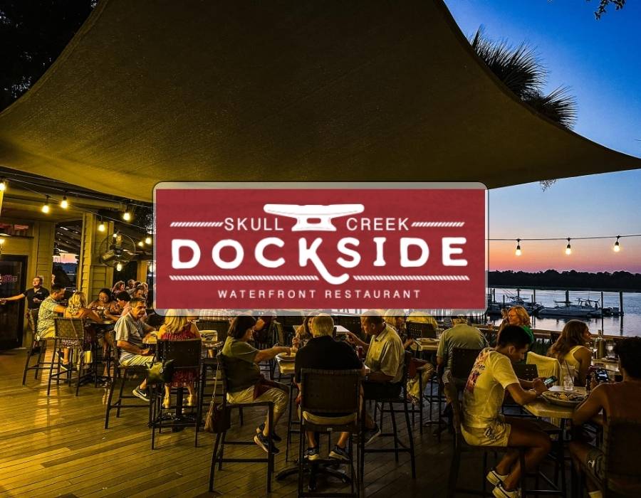Skull Creek Dockside valentines day waterfront dining